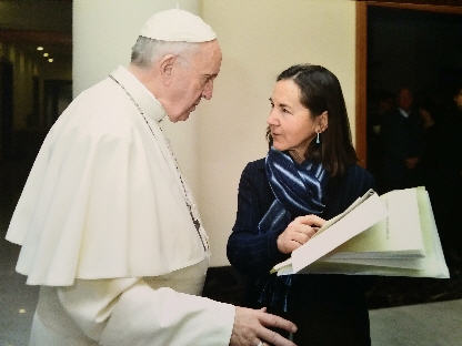 Foto con el Papa